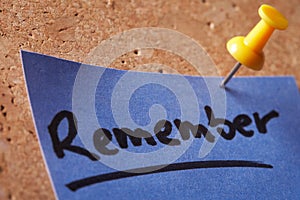 Notizzettel- memo photo