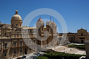 Noto baroque town, Sicily, Italy photo