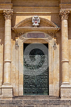 Noto Cathedral in Noto, Sicily, Italy