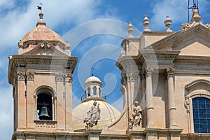 Noto Cathedral in Noto, Sicily, Italy