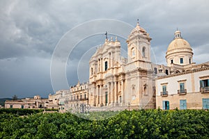 Noto Cathedral, Sicily, Italy photo