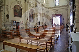 Noto - Interno di San Francesco