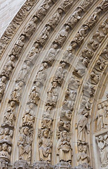 Notre Dame Archivolts photo