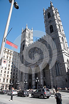 Notre-Dame basilica, Montreal, Quebec, Canada