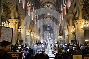 Notre Dame Cathedral inside