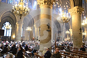 Notre Dame Cathedral inside
