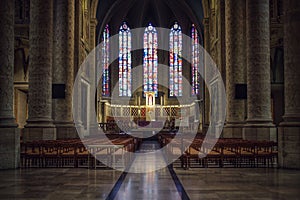 Notre-Dame Cathedral, Luxembourg, inside