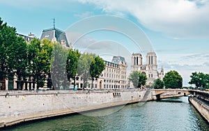 Notre-Dame cathedral in Paris