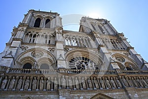 Notre Dame Cathedral in Paris, France