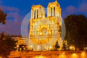 Notre Dame cathedral, Paris France