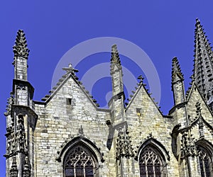 Notre Dame / Church of Our Lady of Vitre, Ille et Vilaine, France