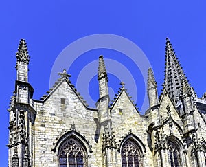 Notre Dame / Church of Our Lady of Vitre, Ille et Vilaine, France