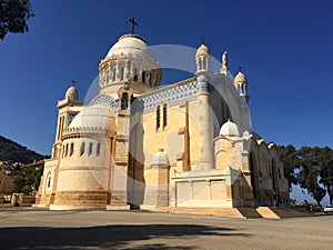 Notre Dame d`Afrique Basilica in Algiers