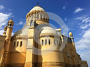 Notre Dame d`Afrique Basilica in Algiers photo