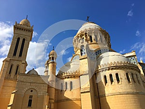 Notre Dame d`Afrique Basilica in Algiers photo