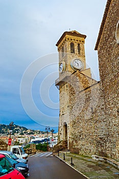 Church tower of Cannes French Riviera photo