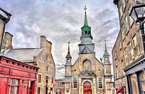 Notre Dame de Bon Secours Chapel in Montreal, Canada