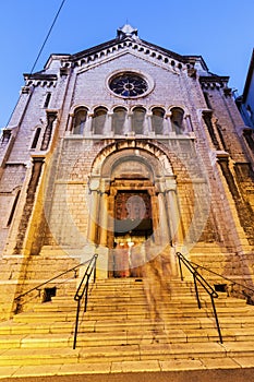 Notre Dame de Bon Voyage Church in Cannes photo
