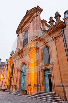 Notre-Dame de l\'Assomption church in Metz, France