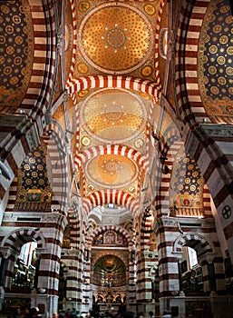 Notre Dame de la Garde interior, Marseille.