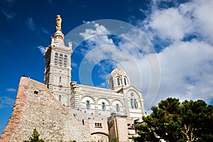 Notre Dame de la Garde, Marseille, France.