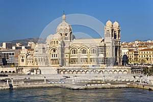 Notre Dame de la Garde, Marseille, Provence, France on the Mediterranean Sea