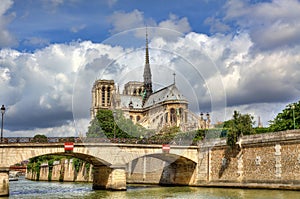 Notre Dame de Paris Cathedral.