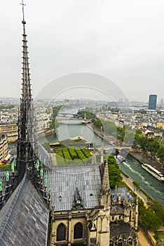 Notre Dame de Paris Cathedral in Paris