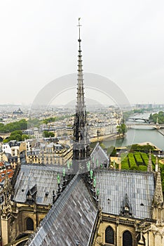 Notre Dame de Paris Cathedral in Paris