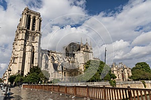 Notre Dame de Paris, France after the fire