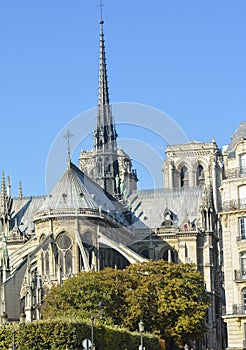 Notre-Dame de Paris Our Lady of Paris Famouse Catholic cathedral in Paris