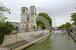 Notre Dame de Paris, in Paris France