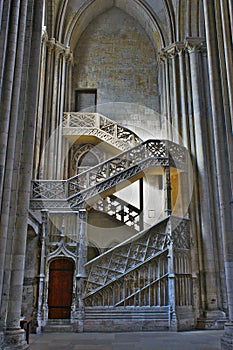 Notre Dame de Rouen Cathedral, Stairs of Booksellers
