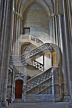 Notre Dame de Rouen Cathedral, Stairs of Booksellers photo