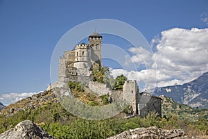 Notre-Dame de ValÃ¨re in Sitten in der Schweiz