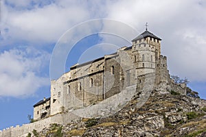 Notre-Dame de ValÃ¨re in Sitten in der Schweiz