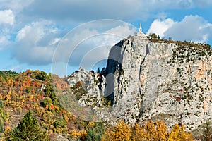 The Notre-Dame du Roc chapel, France