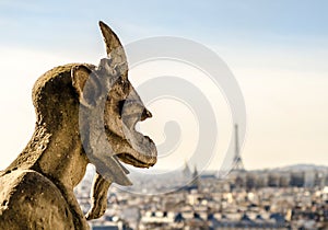 Notre Dame Gargoyle, Paris, France