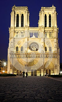 Notre Dame by Night