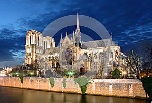 Notre Dame in Paris, France