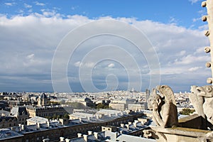 Notre Dame Paris France gargoyles