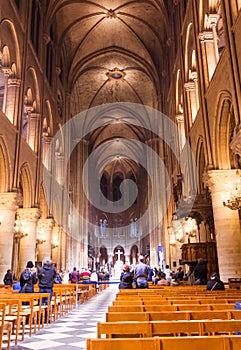 Notre Dame Paris Interior