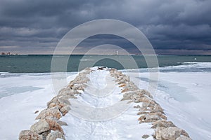 The Nottawasaga lighthouse is in southern Georgian Bay, Collingwood