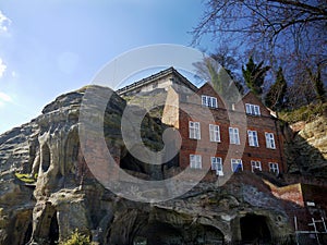 Nottingham Castle during daytime in the UK