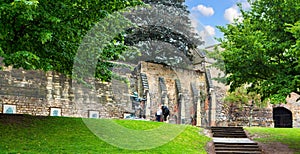 Nottingham castle park