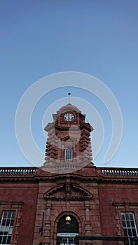 Nottingham railway station clock tower