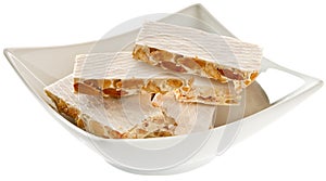 Nougat candy photo