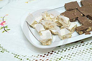 Nougat of different