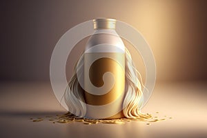 Nourish hair of shampoo , created with Generative AI technology