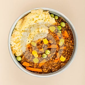 Nourishing Cottage Pie Meal In A Bowl